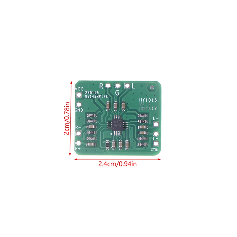 パワーアンプボード,差動からバランスシングルエンド出力,アンプhifi入力,max97220,2.5-5.5v,1個