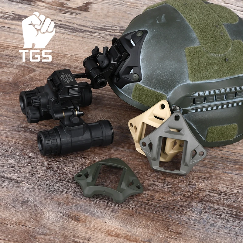 

WADSN Tactical Nylon Helmet Vas Shroud Three-Hole NVG Mount Adapter Fit FAST MICH ACH AF Wendy Helmet Accessories