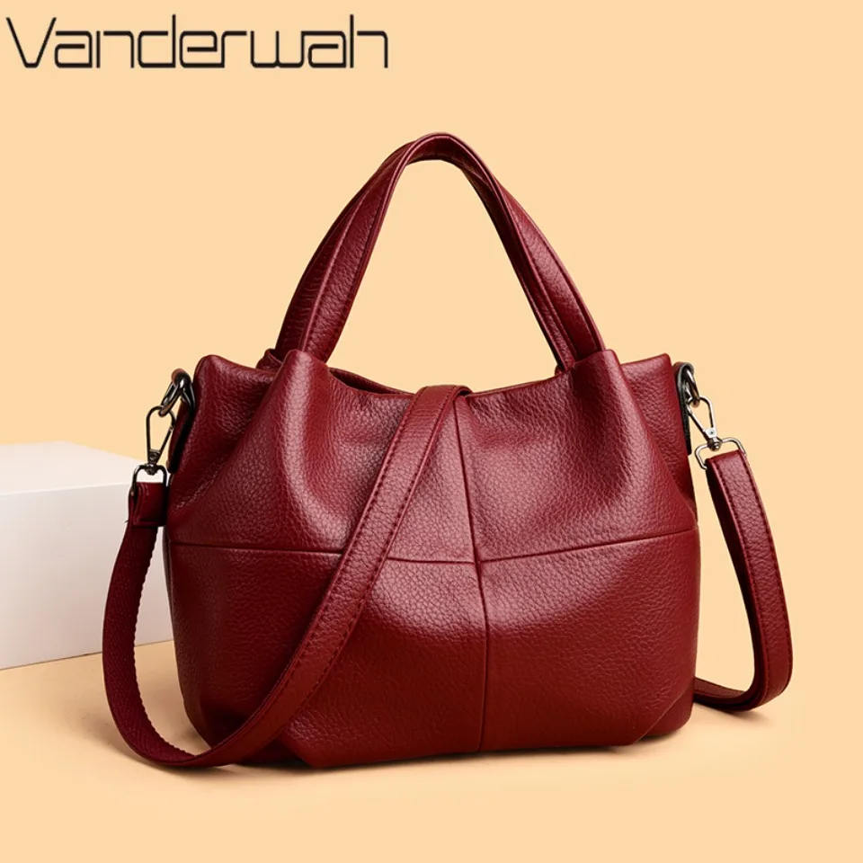 

High-Grade Patchwork Leather Handbags Crossbody Bags for Women Ladies Small Shoulder Hand Bag Tote For Work Commute Daily Use