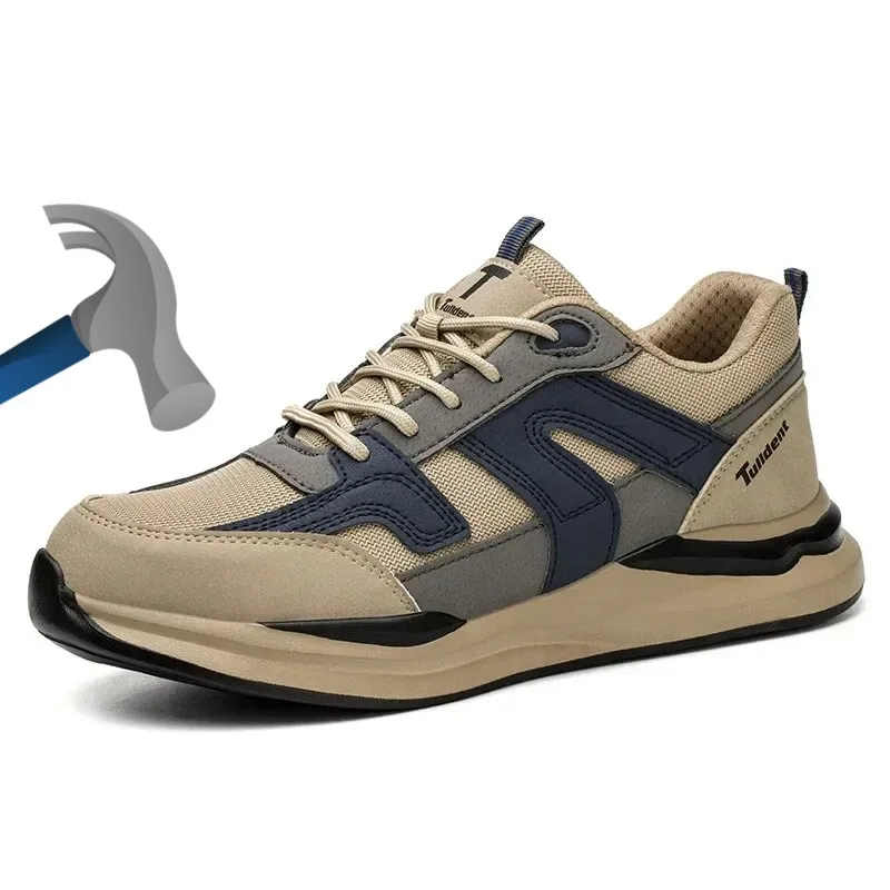 

Рабочие кроссовки, обувь со стальным носком, мужская защитная обувь, устойчивая к проколам рабочая обувь, ботинки, неразрушимая обувь, легкая безопасность