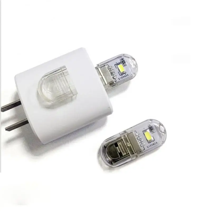 8/5/2pcs Portable Mini Book Light USB LED Light Ultra Bright Reading Book Lamp For Power Bank PC Laptop Notebook Bulb