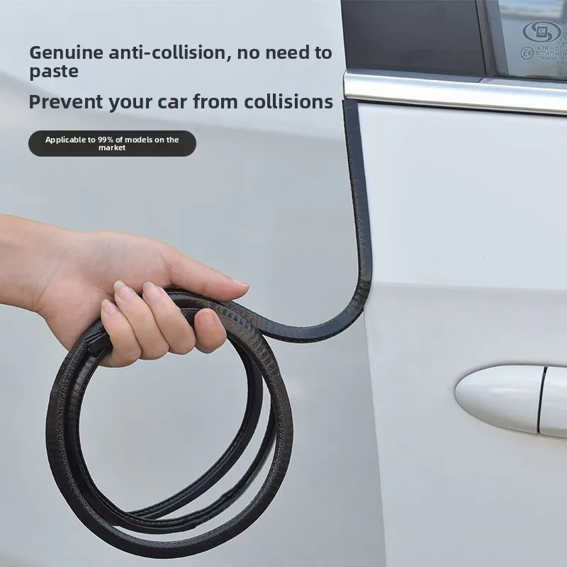 

Automobile anti-collision rubber strip free of sticking universal seal, dustproof sound insulation strip, anti-scratch door side