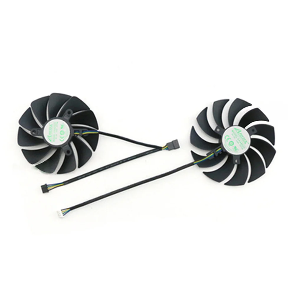 Brand New 1/2pcs Graphics Cooling Fan GAA8S2U/ GA92S2U For ZOTAC RTX3060AMP RTX3070 Twin Edge Replacement Video Card Cooler