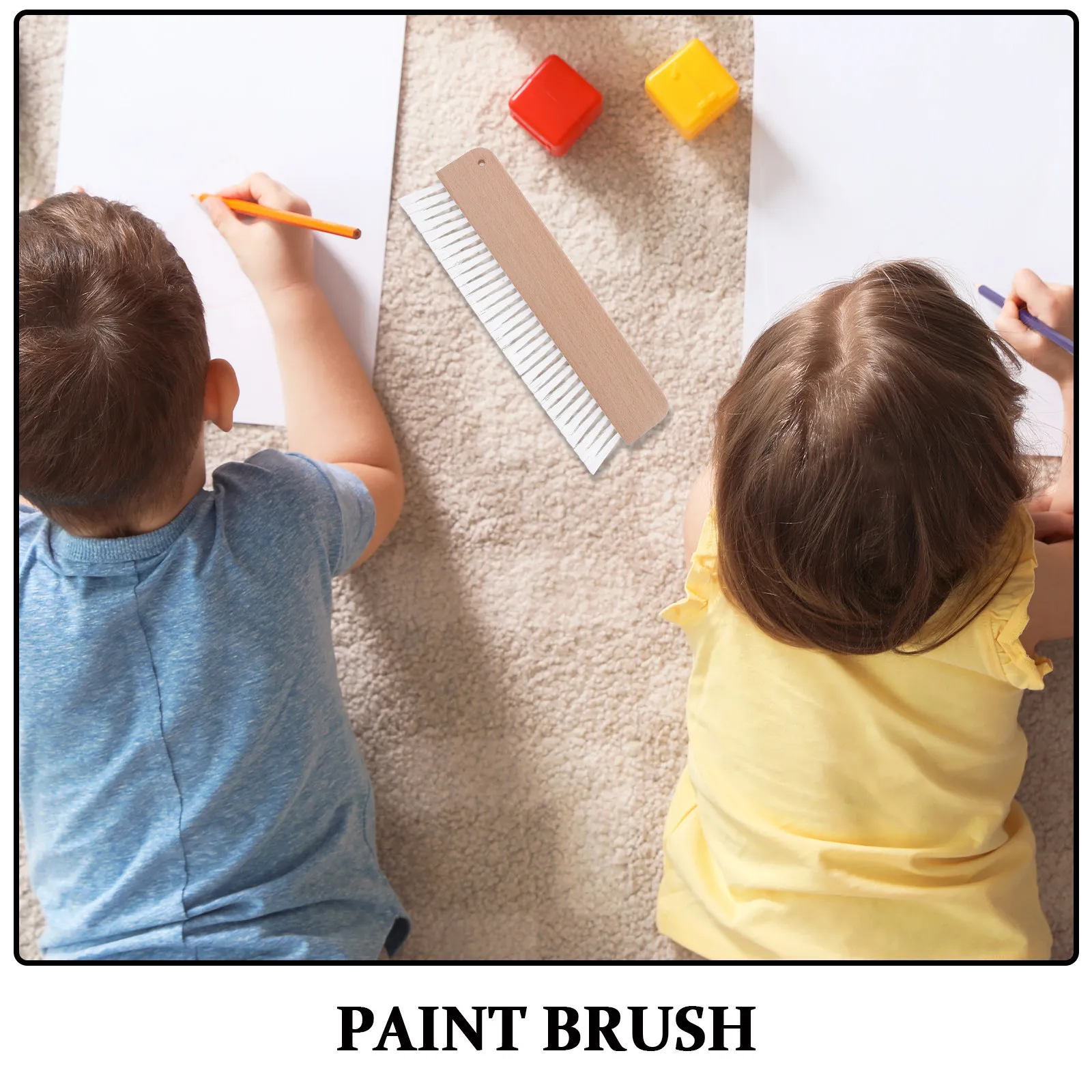 32Cm Texture Comb Brush with Fabric Grain Pattern - Professional Wall Texture Design Tool for Modern Room Makeover and DIY Art
