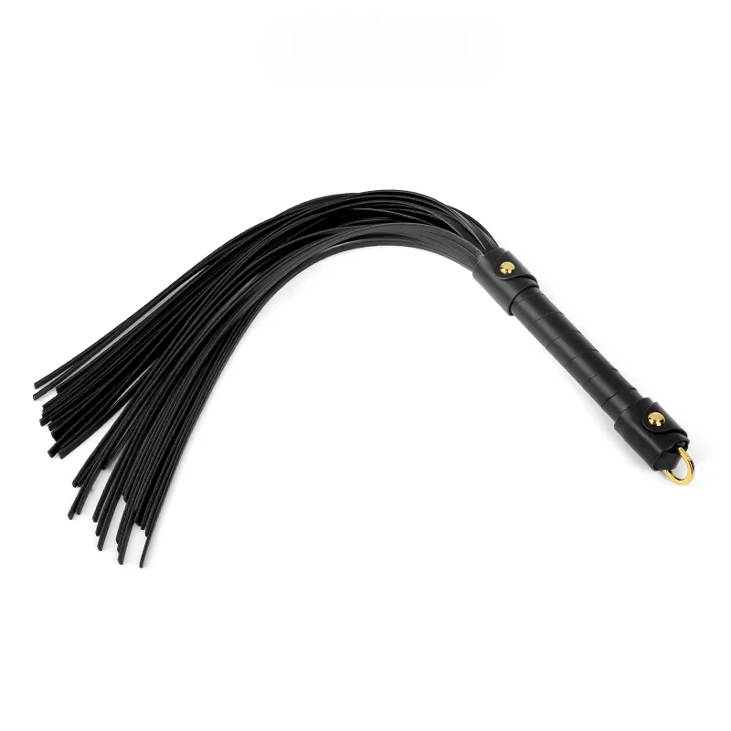 spGenuine leather tassel spanking toolsmMaster punishes and trains slave, sexually abuses adult, toys