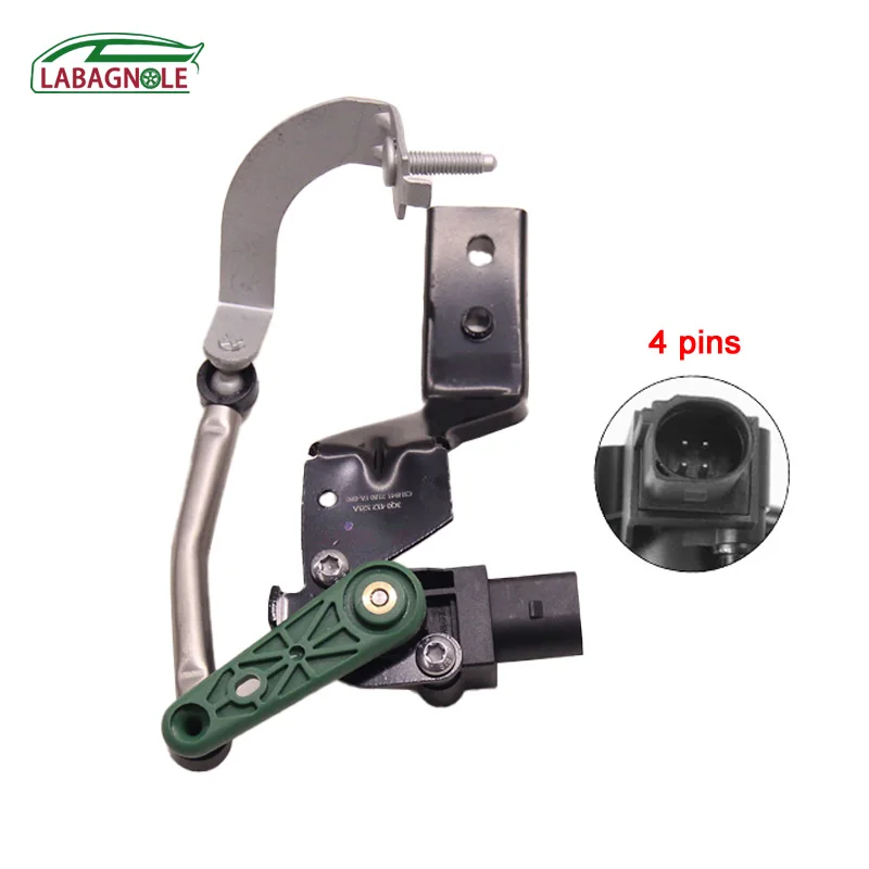 

Headlight Level Sensor for VW Golf Passat Tiguan Jetta Audi A3 Q3 Front Left - Ref 3Q0412521A 5Q0412521C 3Q0 412 521 A