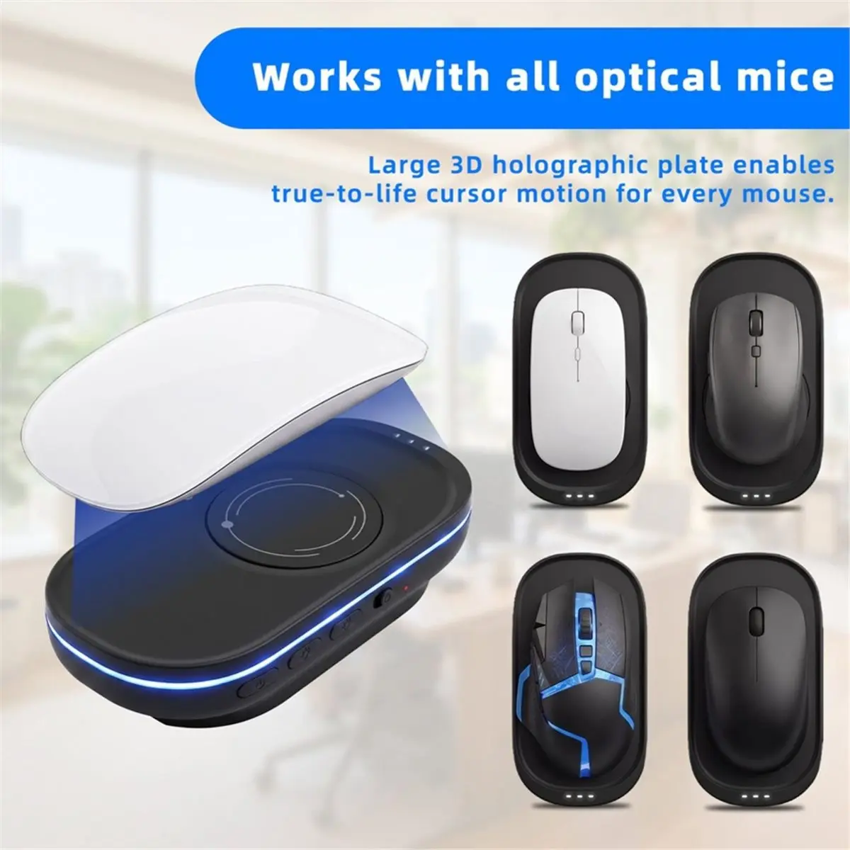 Mouse Mover Anti-Sleep Automatic Movement to Prevent Computer Lock Screen with on/OFF Switch Mouse Jiggler