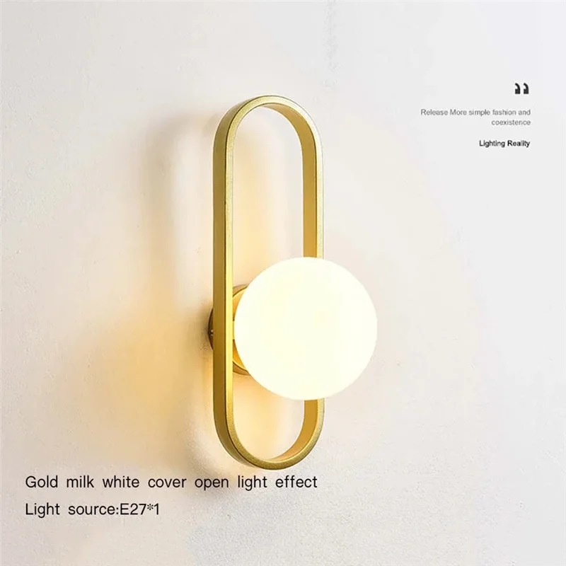 AA01-الممر الممر ضوء وحدة إضاءة LED جداريّة مصباح لغرفة المعيشة الفاخرة غرفة نوم السرير الفنادق خلفية ديكور المنزل الجدار الشمعدان