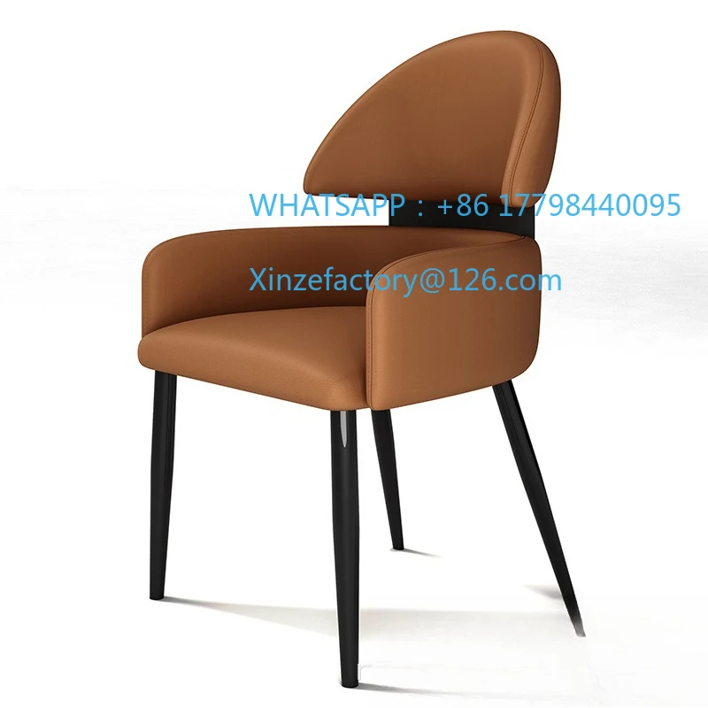 

Customizable Dining Chair Home Backrest Modern Simplicity