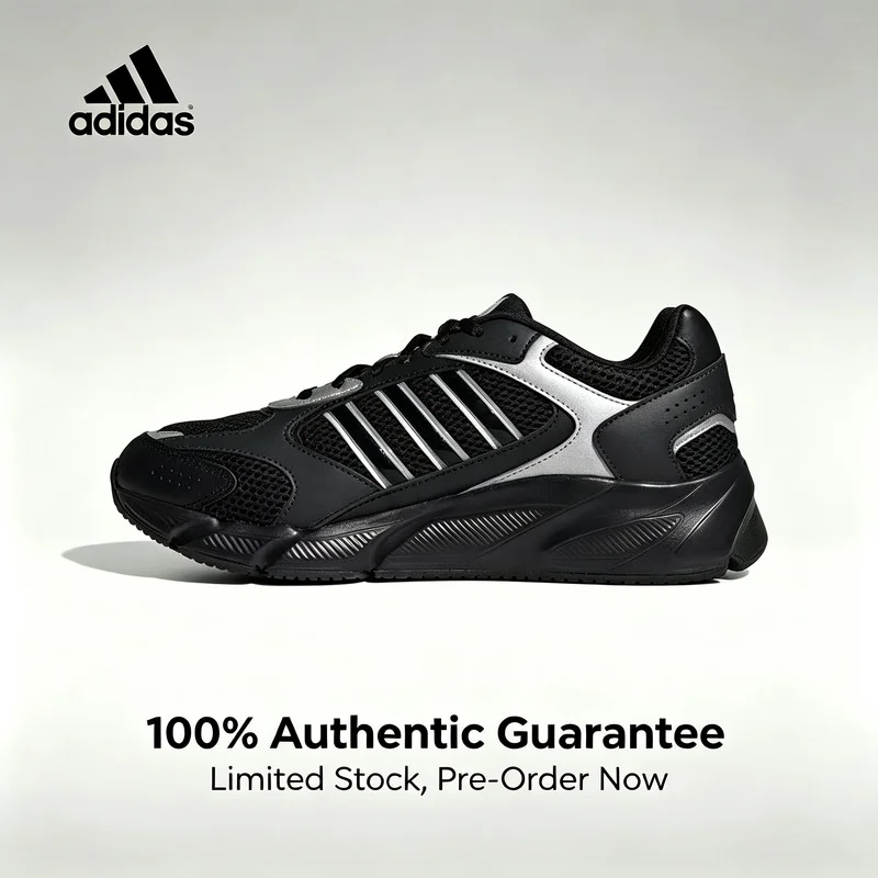 adidas-crazy-chaos-2000-tessuto-in-rete-comode-e-versatili-sneakers-lifestyle-a-profilo-basso-per-uomo-nero-e-argento-jp5666