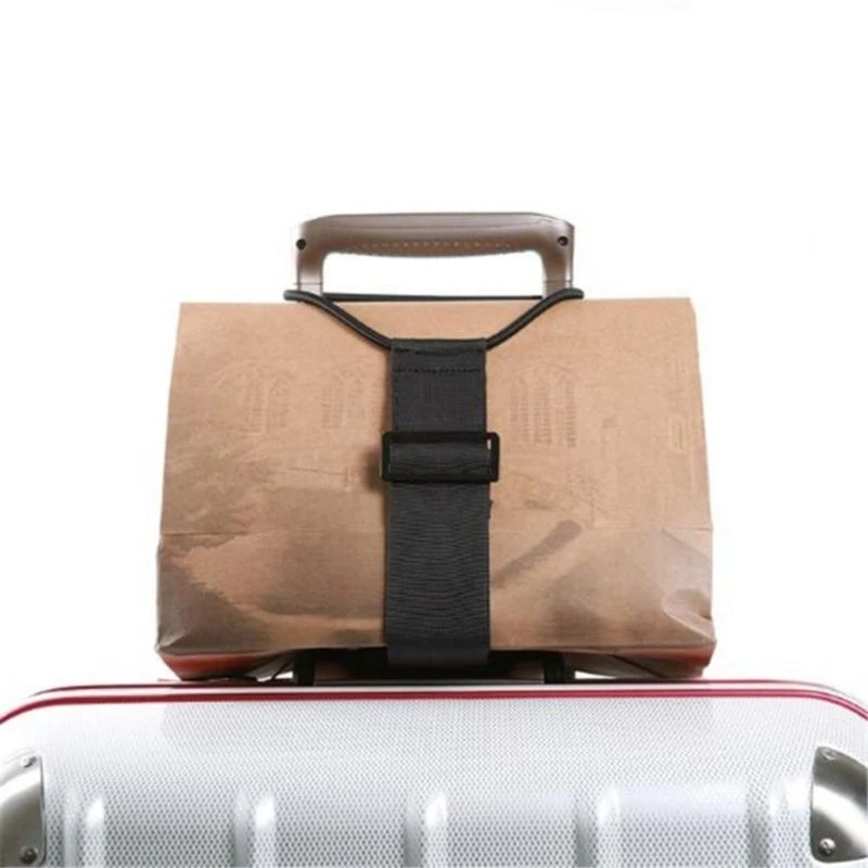 K0EF Travel Luggage Strap Elastic Adjustable Suitcase Belt Airport Travel Accessories