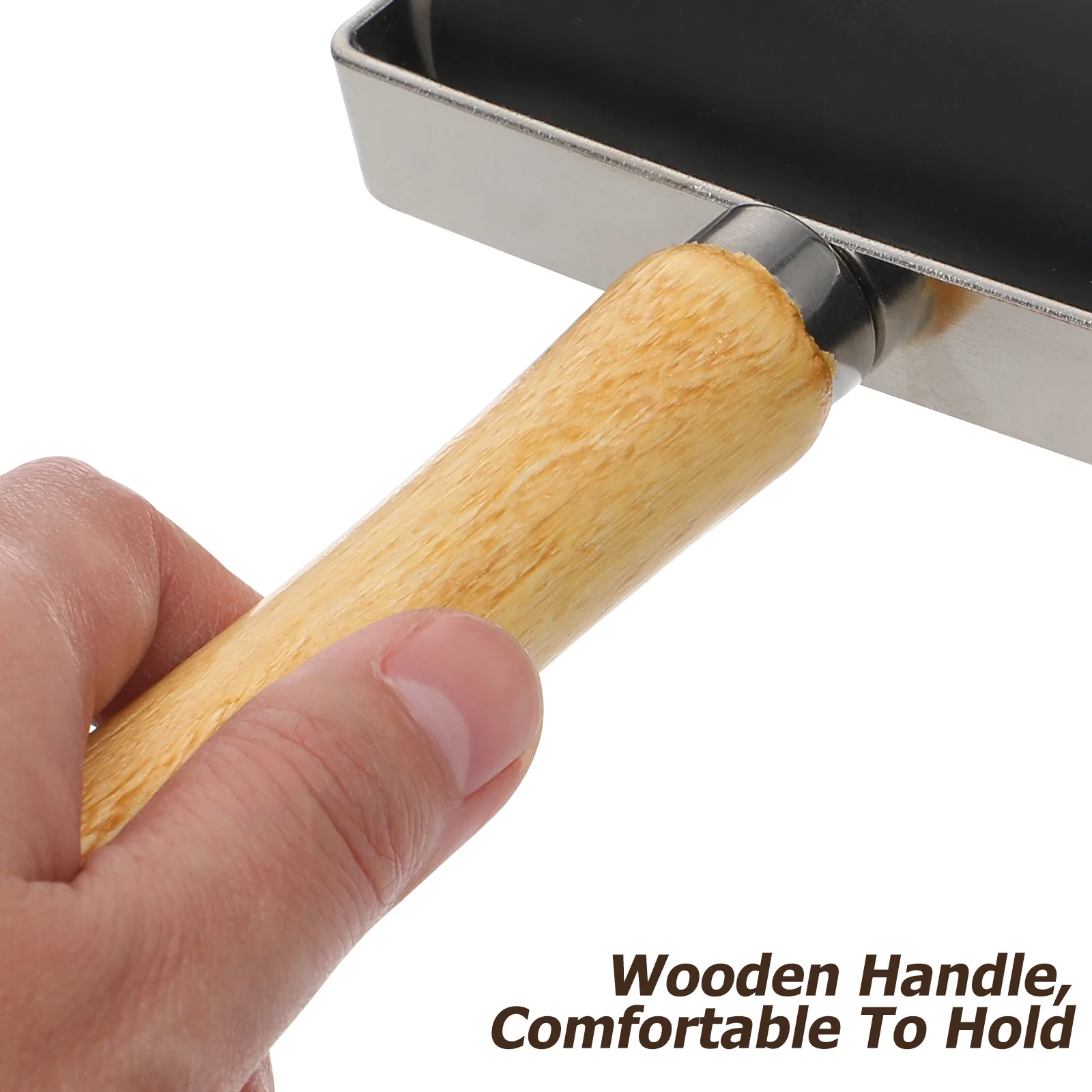 

2 шт., 10 см, валик для масляных чернил, инструмент, тяжелый металлический каркас, плоская поверхность для печати, скрапбукинга, штамповки, резиновый валик для рукоделия