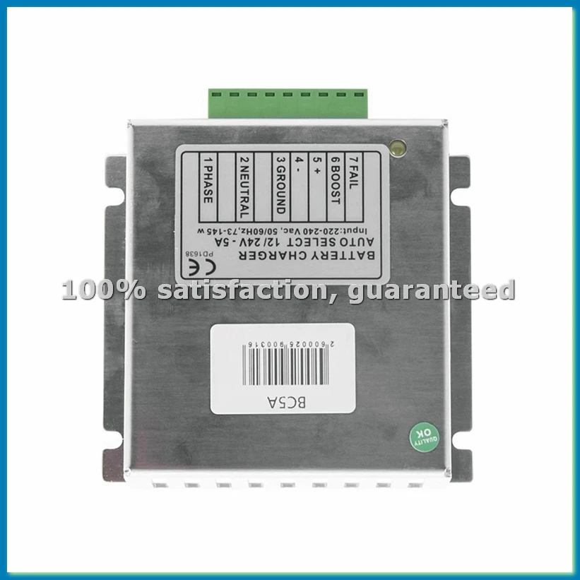 

Модуль интеллектуального зарядного устройства для генератора BC5A 12В/24В, адаптер для зарядки с функцией поддержания заряда, запчасти для генераторов - A50M