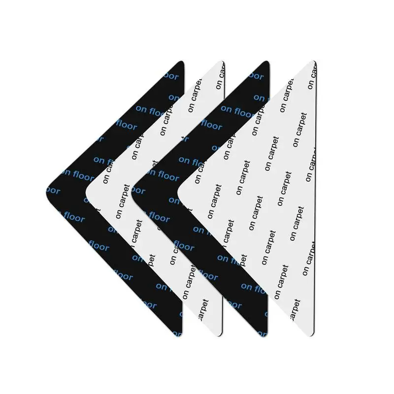 Autocollants coordonnants pour tapis Lea Grippers, coussinets d'angle coordonnants, ruban adhésif en polymères, bouchon de poignée, ruban adhésif, 12 pièces