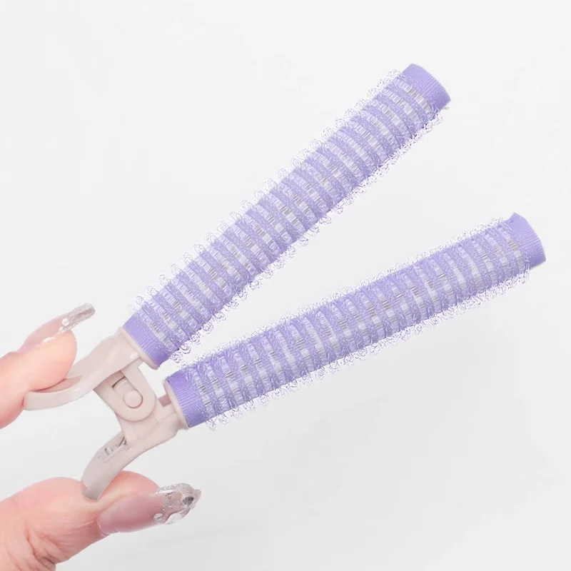 

Hair Rollers Volumizing Curlers Root Clips Fluffy Instant Bang Heatless Hair Curler No Heat Styling Tool