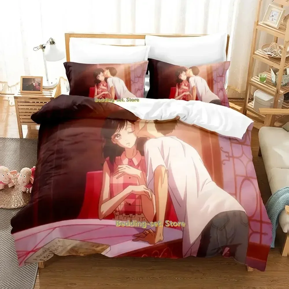 Dance Dance Danseur Bedding Set Cartoon Anime three-piece set Adult Kid Bedroom Duvetcover Sets 3D Kawaii juego de ropa de cama