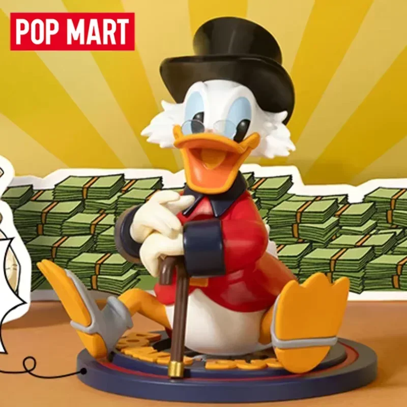

POP MART Disney Donald Duck, серия 90-летия, слепая коробка, сумка для догадок, загадочная коробка, игрушки, кукла, милые аниме-фигурки, украшения, подарок