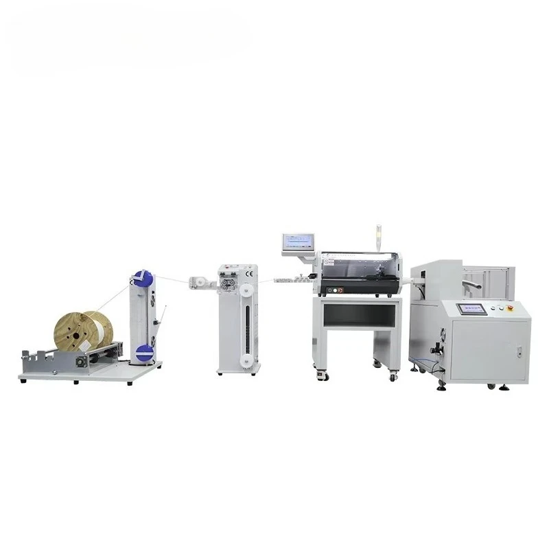 Factory direct sale  Full Automatic Wire Cutting Stripping and Winding Machine | Computer-Controlled Cable Processing Equipment