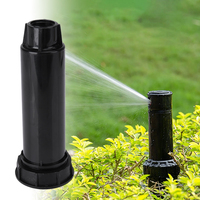 Automatic Lifting Buried Sprinkler 1/2in Iirrigation Water Sprinkler 25-360 Degree Adjustable for Garden Courtyard Lawn