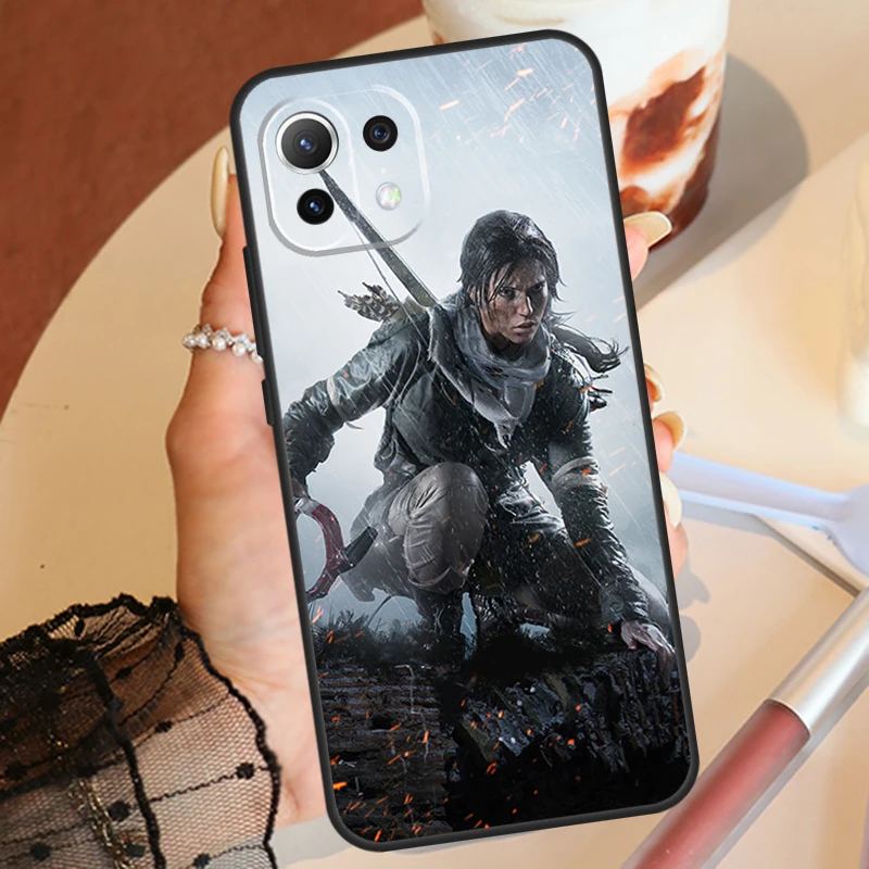 Tomb Raider Case For POCO F3 F5 M5 M5s X5 X3 Pro F4 X4 GT Xiaomi 13 Ultra 13T 12T 11T Pro 12 Lite Cover