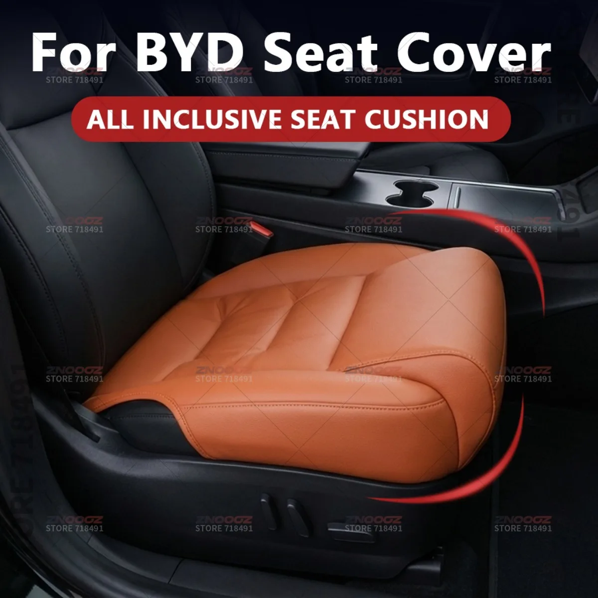 

Подушка-удлинитель для сиденья автомобиля BYD Qin Han Tang Song Yuan Seal, с эффектом памяти, для поддержки ног, аксессуар для интерьера