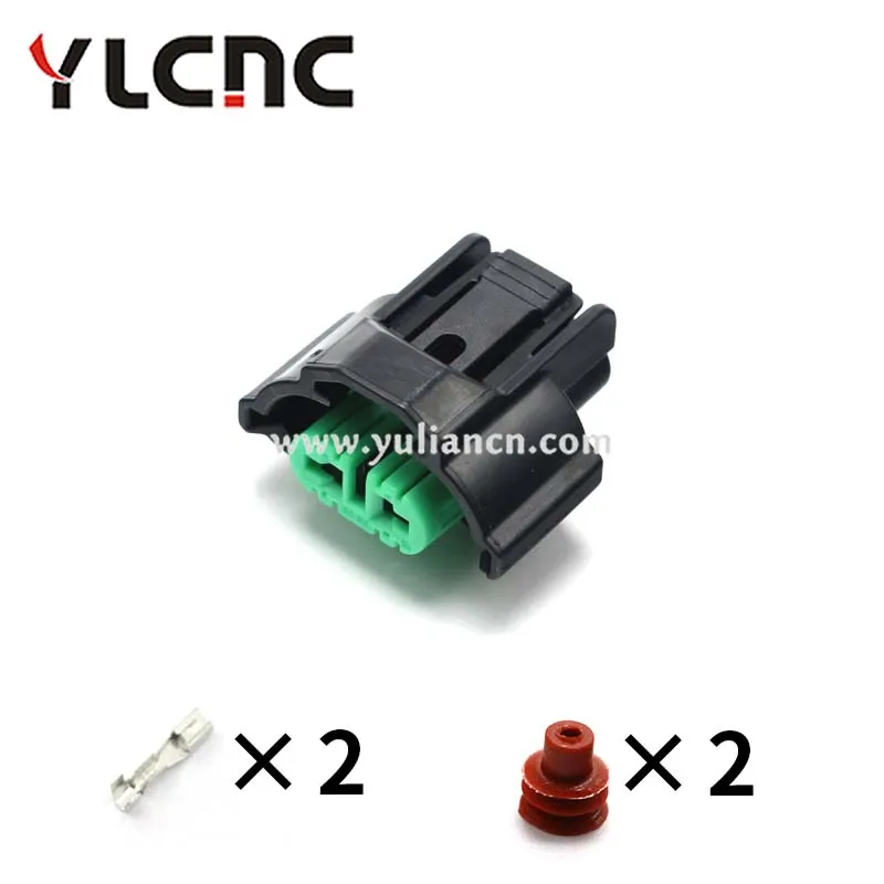 YLCNC factory direct sales 1Pcs 2Pin Automotive Waterproof Connector Fog Lamp Harness Plug For Toyota Honda Nissan 6189-0935