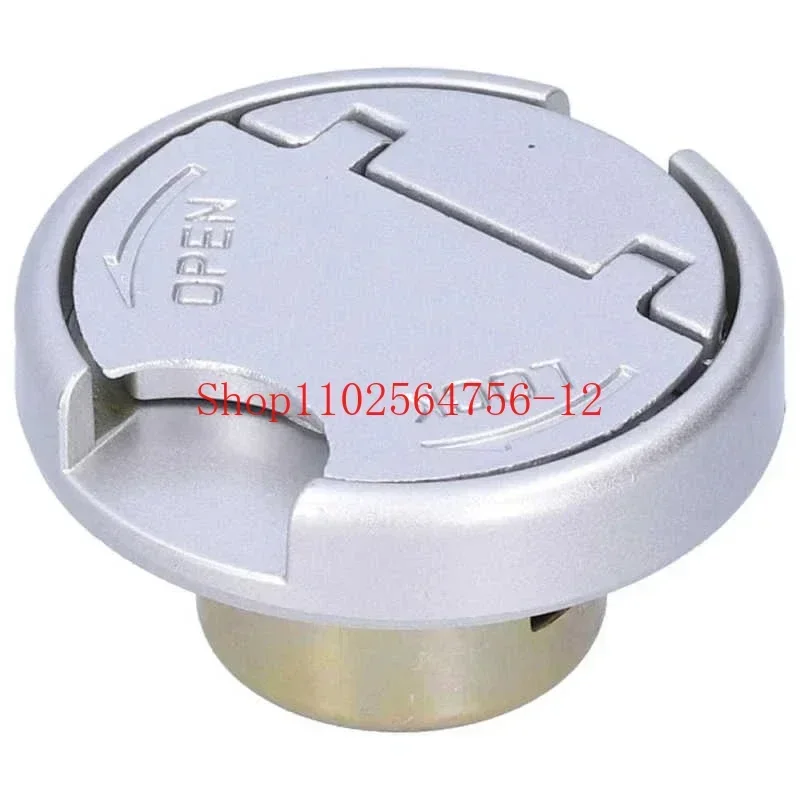 Universal Gas Filler Cap for Scooter Motorcycle Gas Tank Lock Cap with Keys Stainless Steel Parts