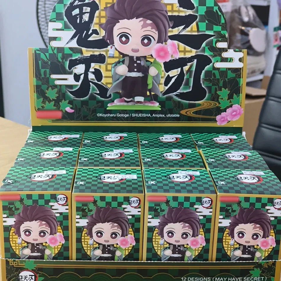 Demon Slayer Mystery Box Anime Überraschungsfiguren Blind Box Kamado Nezuko Tanjirou Hashibira Inosuke Überraschungsbox Blind Bag