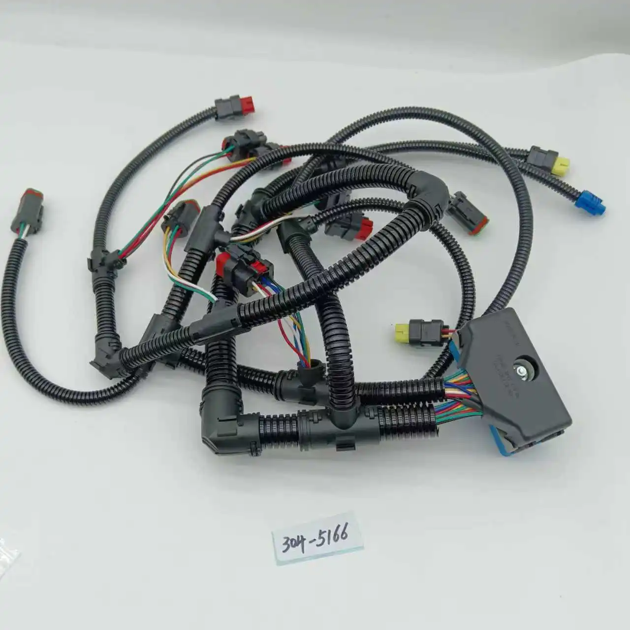 2605542, 304-5166, 304-5167 Wiring harnesses, suitable for CAT excavators, loaders, and crawler tractors.