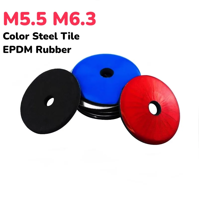 Composite Waterproof Gasket EPDM Rubber Anti-loose Anti Slip Washer Drill-in Washer M5.5 M6.3