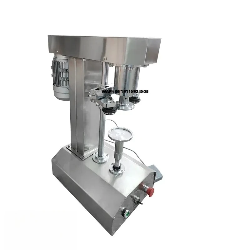

Semi Automatic Can Sealing Machine Small Food Canning Machine for Fruit Fish Beans Tomato Beer
