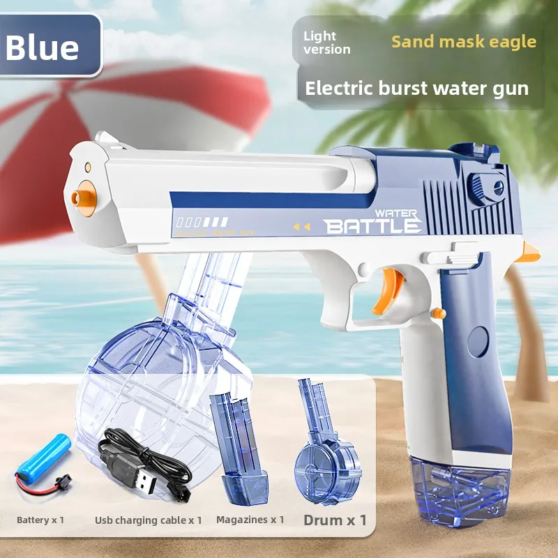 Elektrisch Waterpistool Speelgoed Draagbare Automatische Elektrische Burst Waterpistool Kids Outdoor Water Speelgoed
