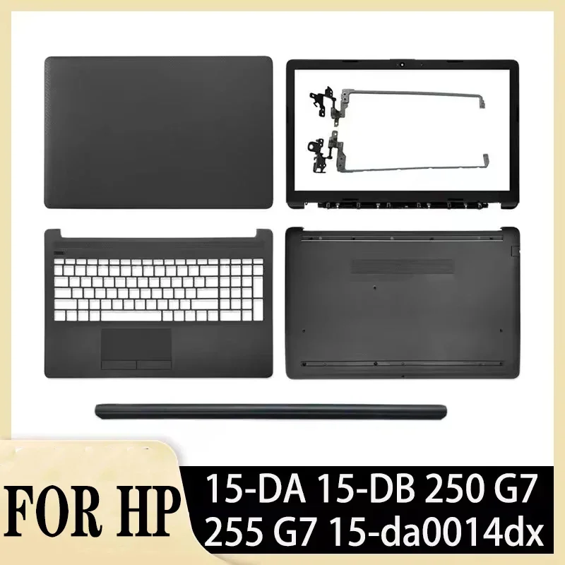 

New Laptop Top Case for 15-DA 15-DB 250 255 G7 15-da0014dx LCD Back Cover/Front Bezel/Hinges/Palmrest