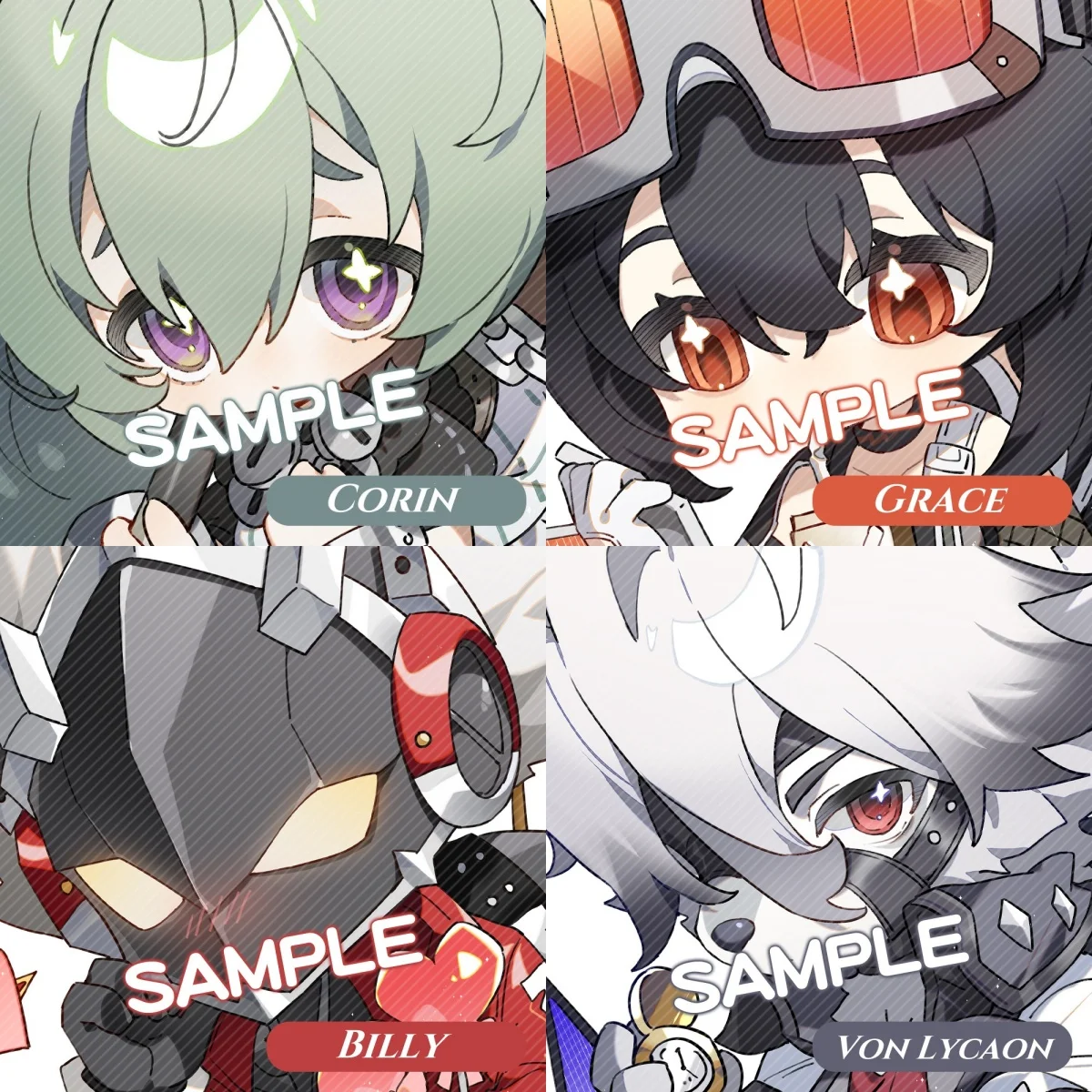 New Zenless Zone Zero Keychain Ellen Joe Hoshimi Miyabi Von Lycaon Nicole Cartoon Anime Cute Pendant Key Ring Jewelry Badge Gift