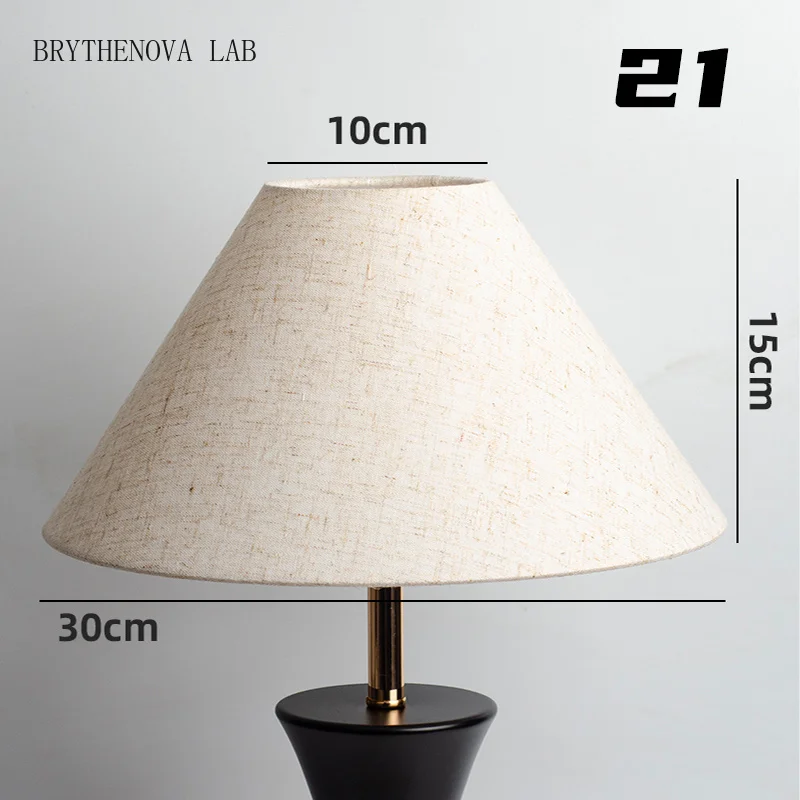 Various Styles of Lampshade Decoration Modern Polyester Print/Cotton Retro Hemp Japanese Lampshade Table Lamp Floor Light Decor