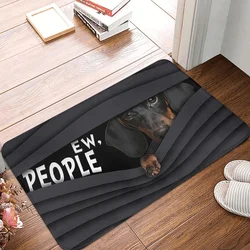 Dachshund Pet Dog Kitchen Non-Slip Carpet EW People Bedroom Mat Entrance Door Doormat Home Decor Rug