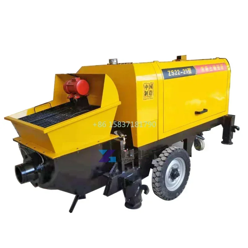 

China High Quality Concrete Mini Pump Machine Concrete Pump Mixer Building Construction Pump Concrete Pumps Machinery Price