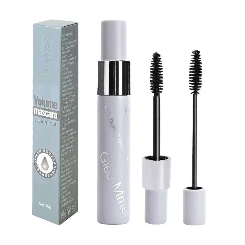 Maxfine Nieuwe Dubbele Hoofd Mascara Verlengen Dikke Krullend Slanke Wimper Waterdicht Sneldrogend Langdurige 24 uur Mode Mascara 10 ml