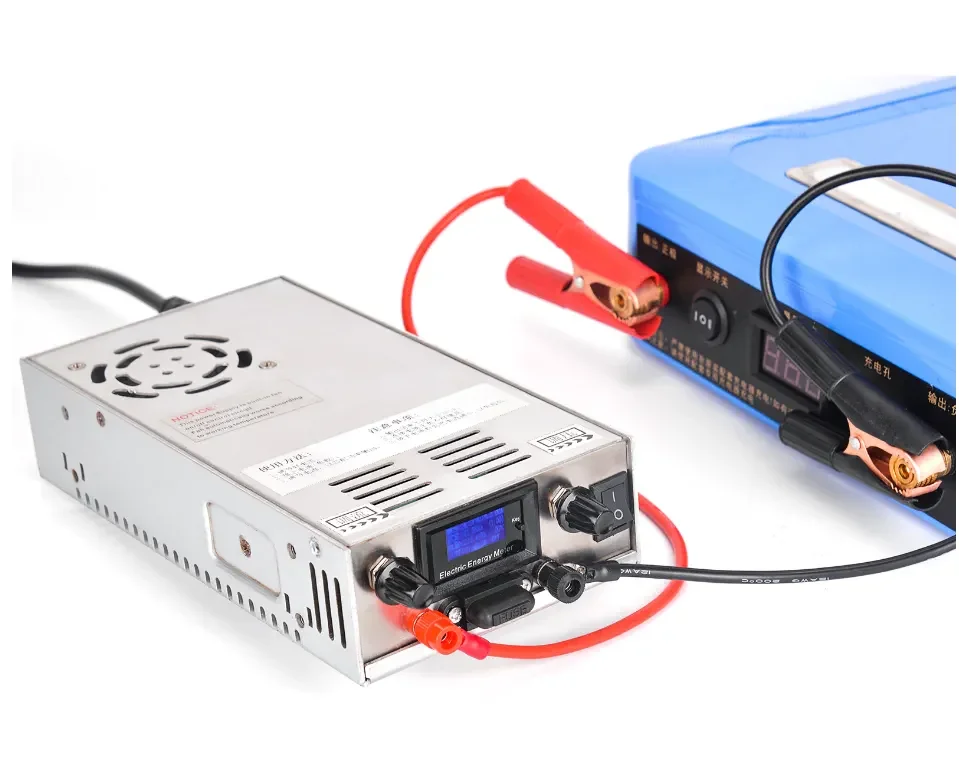 DDP 0-45V 14A/0-90V 7A Adjustable Output Voltage Current Battery Charger 12V 24V Power Supply Fast Charger Adapter