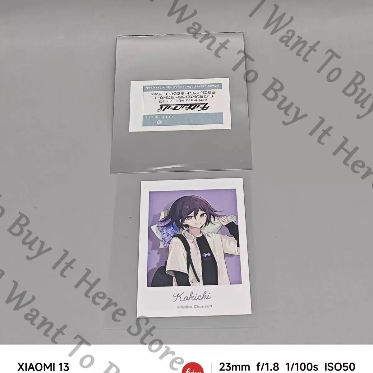 Anime Danganronpa Nagito Komaeda Nanami ChiaKi Saihara Shuichi Kokichi Oma Cosplay Cartoon Lesser Calorie Card Mascot Fans Gift