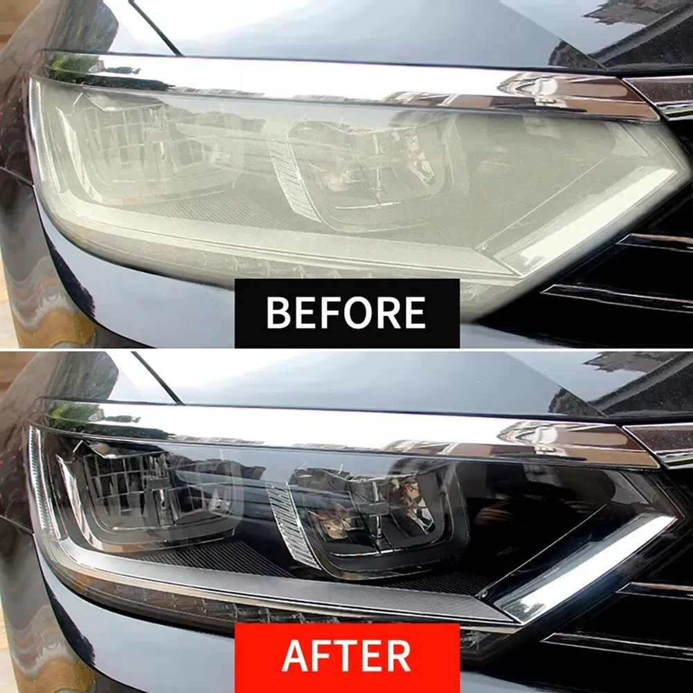 Car Headlight Repair Kit with Fogging Cup and Heating Technology for Polishing and Restoring Clear Lights Easy DIY Operation