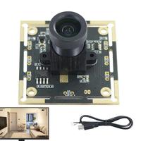 HD USB Camera Webcam Board Camera Module USB 2.0 Webcam Wide Angle Industrial Camera HD 720P USB Camera Face Recognition Securit