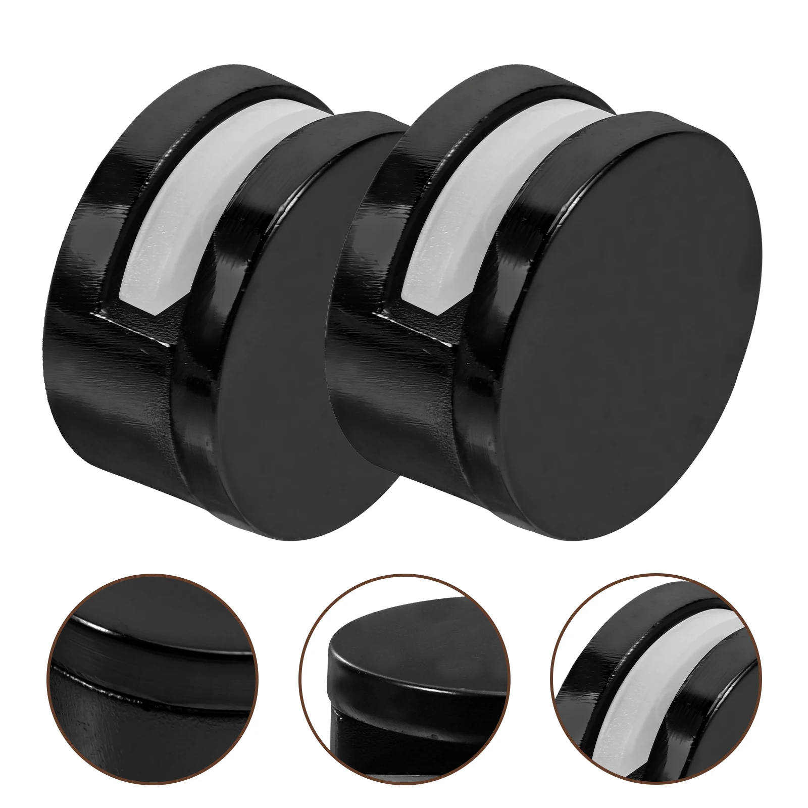 

8 Pcs Bathroom Double Hole Mirror Holder Clips for Frameless Mirrors Wall Decor