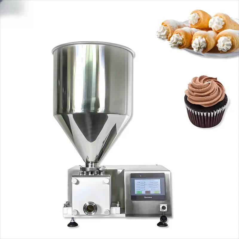 Mini Industrial Automatic Stainless Steel 304 New Cupcake & Cake Filling Machine with Milk for Bakery