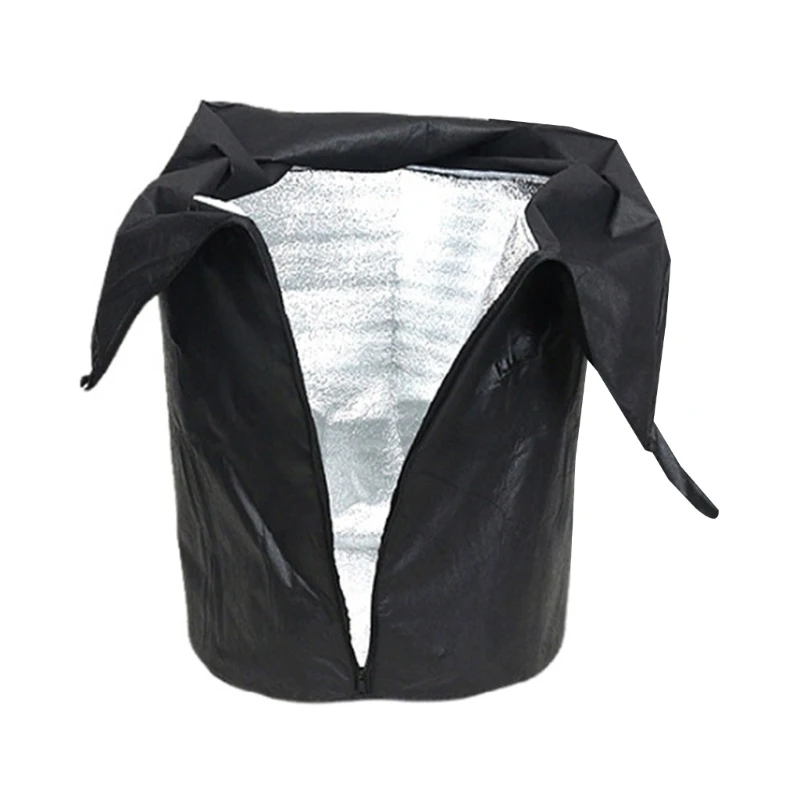 

Durable Frost Protects Plant Covers Protective Plant Pots Sleeves Aluminum Lined Frost Covers for Winter Gardening Dropship