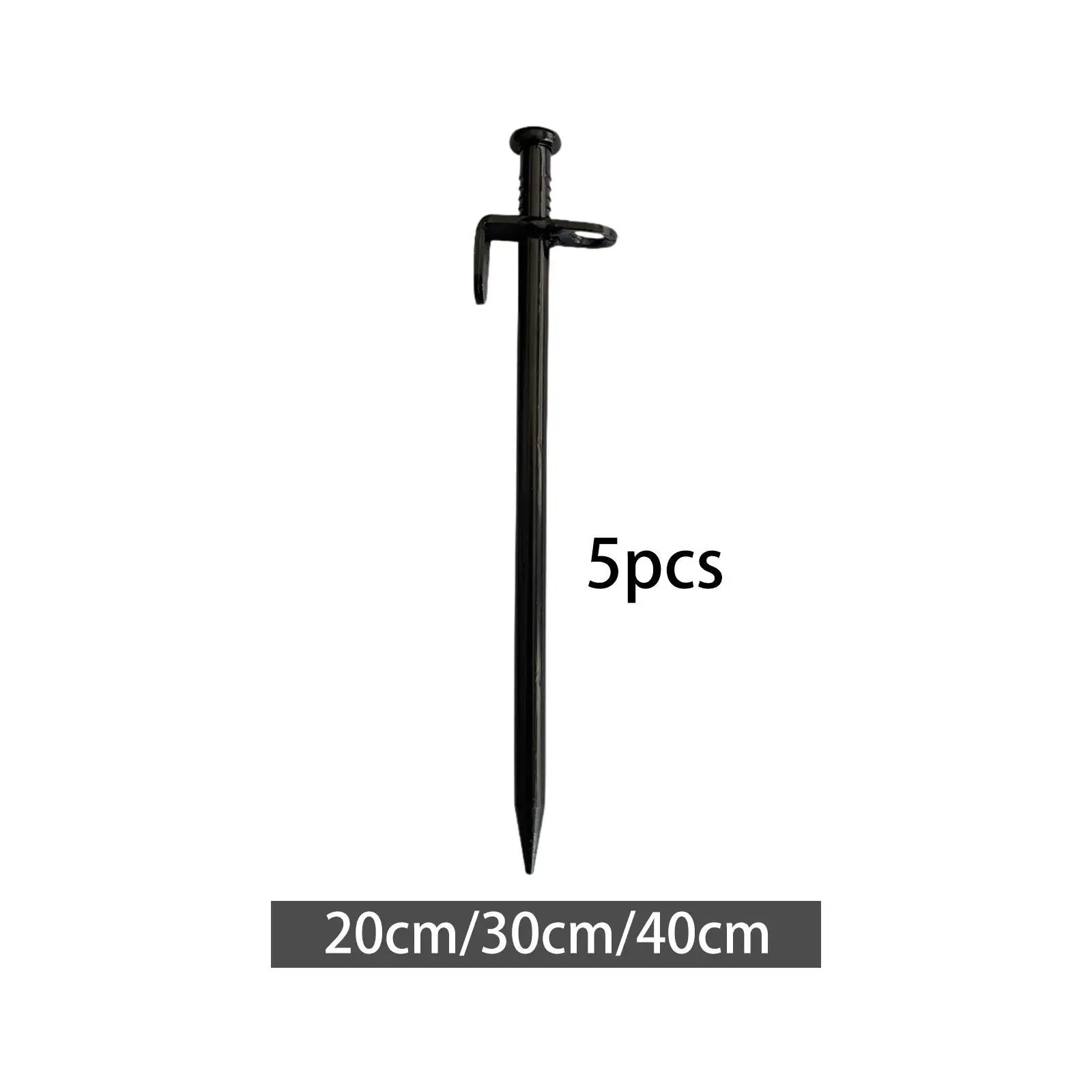 

5 шт. садовые колья для палатки, аксессуары для кемпинга на открытом воздухе, колья для палатки