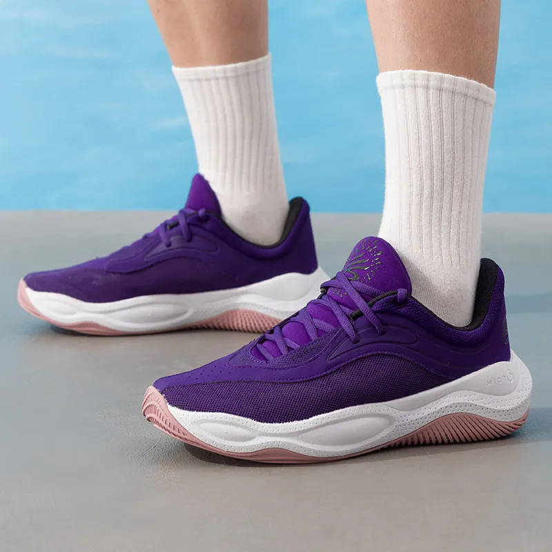 Under Armour Basketball Sneakers 3028460-500 MicroG Midsole Responsive Cushion Breathable Sport Footwear