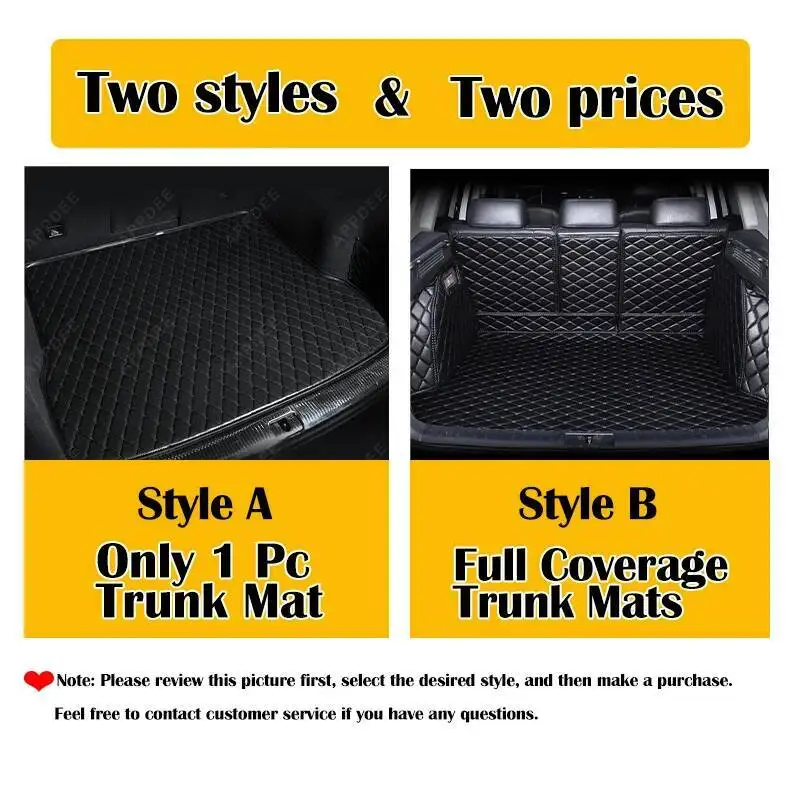 Auto Full Coverage Trunk Mat For BMW iX 2022 2023 Leather Car Boot Cover Pad Cargo Liner Interior Protector Accessories