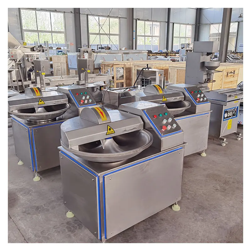 High Speed Commercial Meat Bowl Chopper Mixer Machine 40L Industrial Meat Bowl Cutter