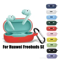 Full Protection Silicone Protective Case Fully Covered Portable Silicone Earphone Case Headset Cover for Huawei Freebuds SE